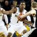 Michigan freshman Glenn Robinson III defends in the first half of the game against Western Michigan on Tuesday. Daniel Brenner I AnnArbor.com